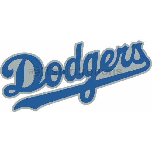 Los Angeles Dodgers T-shirts Iron On Transfers N1660 - Click Image to Close